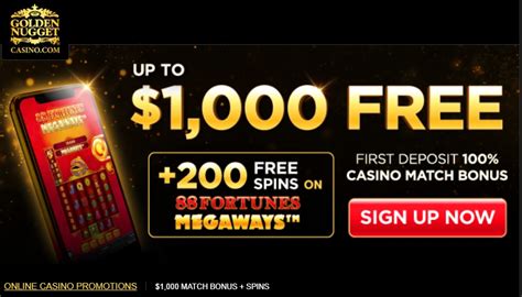 Golden Nugget Bonus Code 2024 – Deposit $5, Get $50.